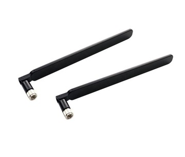 2x ANTENA DOOKÓLNA WIFI ROUTER LTE SMA 8DBI 19CM POKOJOWA WEWNĘTRZNA
