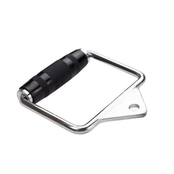 POJEDYŃCZY UCHWYT CHROMOWANA STAL GUMOWY UCHWYT SOLIDNY WYTRZYMAŁY HMS