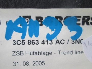 POLIČKA KUFRU 3C0, 3C5863413AC PASSAT B6 SEDAN