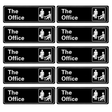 Office Decore Metalowe tabliczki Naklejki na