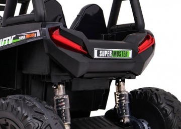 Багги UTV Внедорожник детский Зеленый + Пульт управления + Багажник + Свободный старт + Е