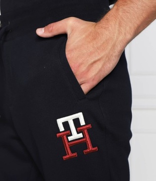 TOMMY HILFIGER SPODNIE DRESOWE MONOGRAM XL