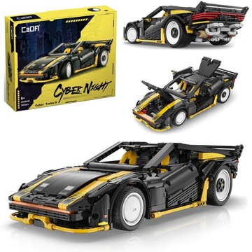 Klocki Techniczne CaDA Samochód Cyberpunk Turbo-V