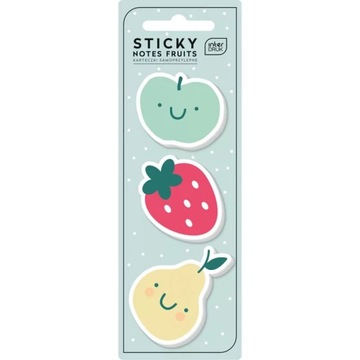 KARTECZKI SAMOPRZYLEPNE KSZTAŁTY FRUITS INTERDRUK