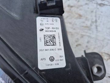 SVĚTLO PRAVÝ PŘEDNÍ VW TAIGO 2G7941036C