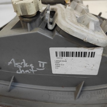 LEVÝ ZADNÍ SVĚTLO OPEL ASTRA G 98-04 13110929