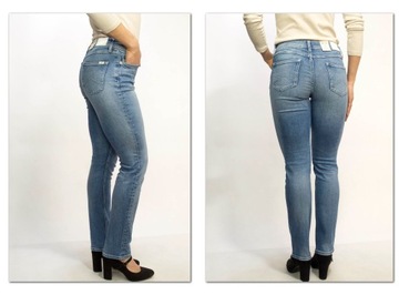 MUSTANG JASMIN SLIM IRIS 412 SPODNIE JEANS W27 L30