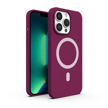 ETUI PREMIUM SILICONE MAGSAFE DO IPHONE 13 PRO MAX