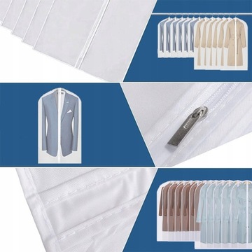 БОЛЬШОЙ ЧЕХОЛ ДЛЯ ОДЕЖДЫ КОСТЮМ ПАЛЬТО РУБАШКА