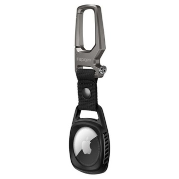 Чехол AirTag, Spigen Rugged, чехол с брелоком для ключей