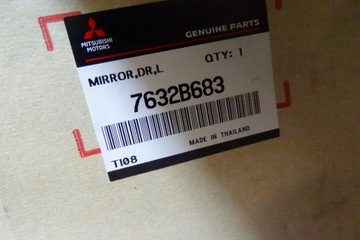 MITSUBISHI L200 15- ZRCÁTKO VNĚJŠÍ LEVÉ ORIG.