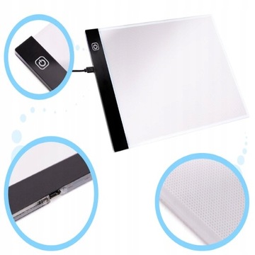 Графический планшет TRITINI LED ДОСКА ДЛЯ ЧЕРТЕЖА А4