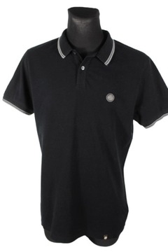 PRETTY GREEN KOSZULKA POLO CZARNA T-SHIRT L BDB