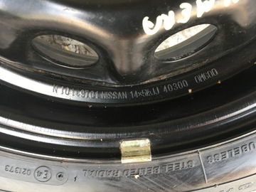 NISSAN ALMERA KOLO REZERVY DISK 175/65R14 ET45