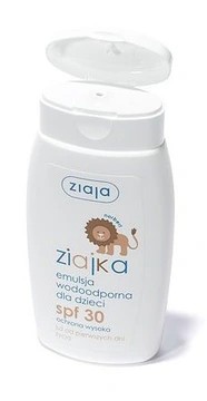 EMULSJA DO OPALANIA DLA DZIECI ZIAJKA SPF 30 125ML.