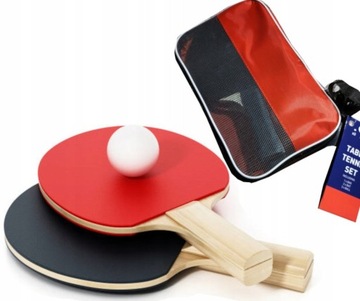 Набор ракеток и 3 пинг-понга для настольного тенниса с сеткой, NET SET