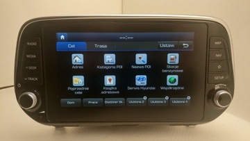 RADIO NAWIGACJA HYUNDAI SANTA FE IV RADIO NAWIGACJA 96560S1050UAY + MAPA