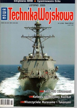 Technika Wojskowa 11/2005 Niszczyciele Murasame i Takanami