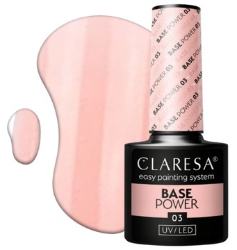 CLARESA POWER BASE СТРОИТЕЛЬНАЯ ОСНОВА, БЕЗ КИСЛОТ, НАБОР из 10 цветов