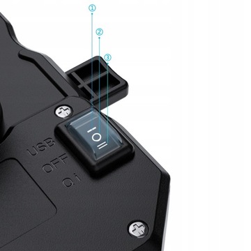 МОТОЦИКЛОВЫЙ ДЕРЖАТЕЛЬ ДЛЯ ИНДУКТИВНОГО ТЕЛЕФОНА С ЗАРЯДНЫМ ЗАРЯДКОМ