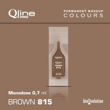 Pigment do makijażu permanentnego brwi QlinePro815