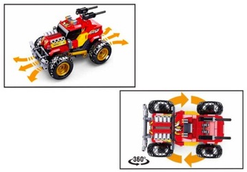 Радиоуправляемые блоки JEEP с ДИСТАНЦИОННЫМ УПРАВЛЕНИЕМ, пульт +LEGO