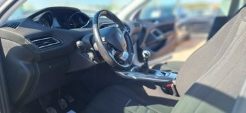 Peugeot 308 II Hatchback 5d 1.6 THP 125KM 2014 Peugeot 308 Ledy xsenon navi panorama biała, zdjęcie 8