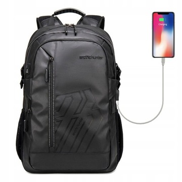 Plecak Arctic Hunter na laptopa 15,6 B00387 USB cz