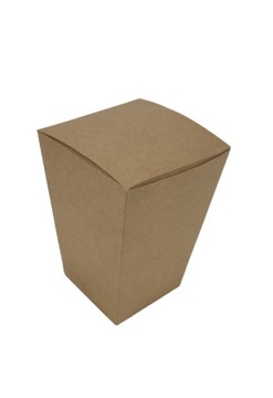 KUBEŁEK 1,3L PAPIEROWY ZAMYKANY 100 szt. BRĄZ