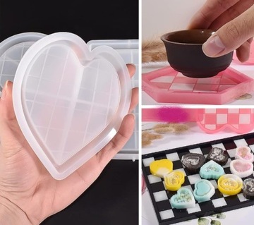 СИЛИКОНОВАЯ ФОРМА ДЛЯ ПОЛИМЕРНОЙ ШТУКАТУРКИ НАБОР МОЛ, 5 ПРЕДМ. БОЛЬШАЯ МОЙКА ДЛЯ ПОДДОНА