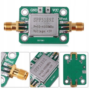 SPF5189Z LNA 50–4000 МГц ВЫСОКОЧУВСТВИТЕЛЬНЫЙ УНИВЕРСАЛЬНЫЙ РЧ УСИЛИТЕЛЬ