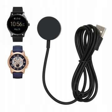 ЗАРЯДНОЕ УСТРОЙСТВО ДЛЯ FOSSIL GEN 1 2 3 USB КАБЕЛЬ ЧЕРНЫЙ