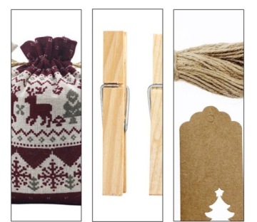 АДВЕНТ КАЛЕНДАРЬ ДЛЯ ДЕТЕЙ DIY МЕШОЧЕК ПОДВЕСНЫЕ ПОДАРКИ НАБОР ИЗ 24 XXL