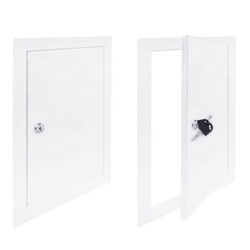 Окрашенная ревизионная дверь 15х30см KEY