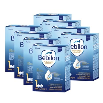 Bebilon 1 Pronutra Mleko początkowe ZESTAW 8x1000g