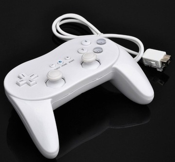 Геймпад IRIS Pad Classic Controller Pro для консоли Nintendo Wii Wii U, белый