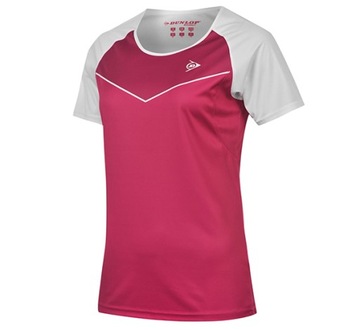 KOSZULKA DUNLOP PERF CREW TEE WOMEN 15 RED M