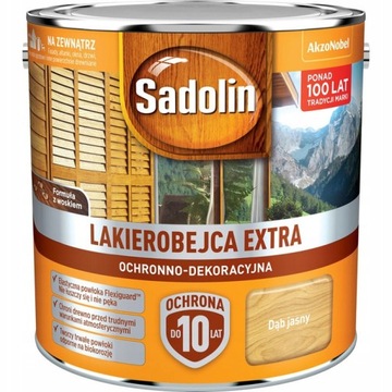 SADOLIN EXTRA 2,5L Lakierobejca DĄB JASNY