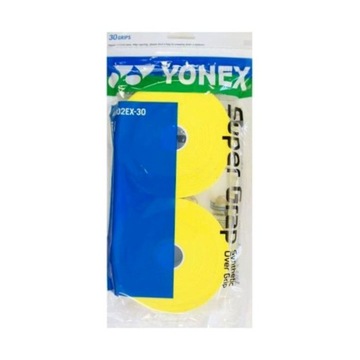 OWIJKI ZEWNĘTRZNE YONEX SUPER GRAP YELLOW 30 SZT