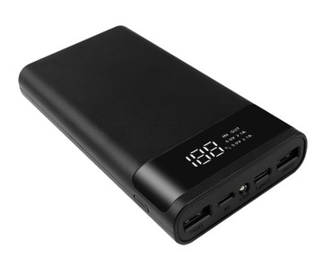 Obudowa PowerBank na 6 ogniw 18650 USB C Micro USB