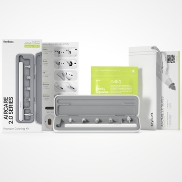 KEYBUDZ AIRCARE 2.0 — НАБОР ДЛЯ ЧИСТКИ НАУШНИКОВ AIRPODS USB-C