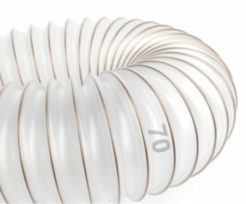 Wąż PVC pyły wentylacja opary folia 70 mm