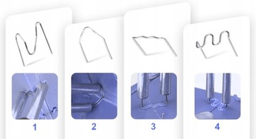 ZSZYWACZ PLASTIKU ZSZYWARKA ZGRZEWARKA +200 ZSZYWEK Siatka