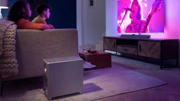 PHILIPS TAW8506/10 300 Вт Сабвуфер Серебристый