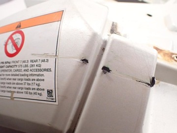 Пластиковое заднее крыло Polaris Sportsman 850 11-16