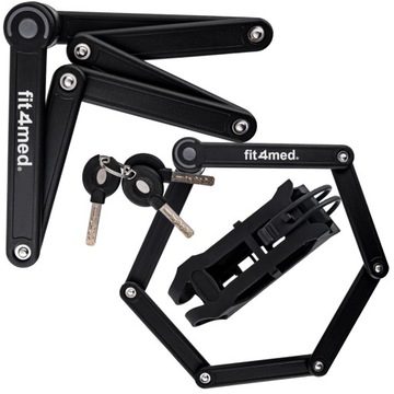 ARMOR СКЛАДНОЙ ЗАМОК, СЕГМЕНТНЫЙ ВЕЛОСИПЕДНЫЙ ЗАМОК