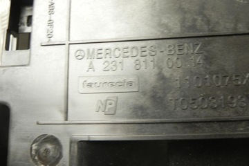 JINÉ DÍLY KAROSÉRIE MERCEDES-BENZ SL (R231) A2318110014 GASOLINE 320KW
