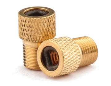 Redukcja wentyla z DV rowerowy na AV auto 1 szt