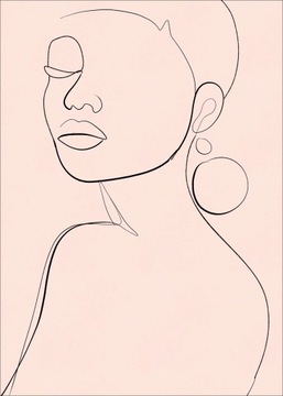 Плакат для салона красоты 70х50 К09