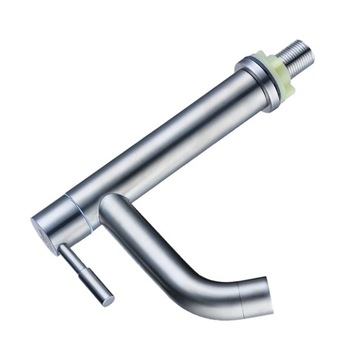 Смеситель для раковины, одинарный излив, холодная вода